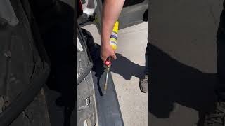 Life hack updating the view of the old car bumper \ Лайфхак обновляем вид старого бампера