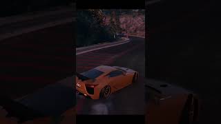 Drifting a Golden LFA - #gta #phonk #drift #jdm