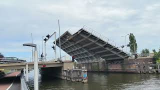 Dutch opening bridge - Aalsmeerderbrug