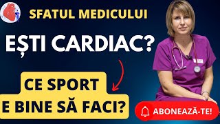 Ai probleme cu INIMA? Ce tip de sport e bine să faci?