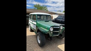 1955 Willy's Wagon on 2005 Jeep Rubicon Unlimited Chassis