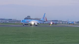 14 Take Offs In 26 minutes At Manchester Airport