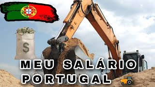 Quantos eu Ganho por mês em Portugal Escavadeira Hidráulica