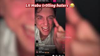 Lil Mabu tr0lling on instagram live **HILARIOUS** 😂 #viral