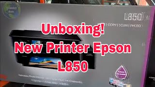 Unboxing New Epson L850 | New Printer Epson L850 | [1/2] [Technology News]