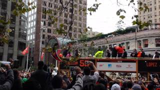 San Francisco Giants Parade 2014