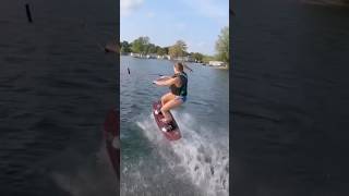 Third Person WAKEBOARDING!! #shorts #wakeboarding