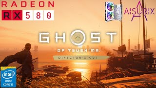 Ghost of Tsushima |  RX 580 2048SP + i5 3470| Open World Free Roam and Combat Gameplay Test |