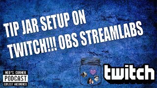 How to set up the Tip Jar for your Twitch Stream- Solved