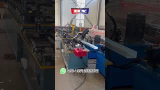 Metal stud and track roll forming machine