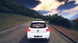 Assetto Corsa Seat Ibiza 2017 driving in Mountain Road.