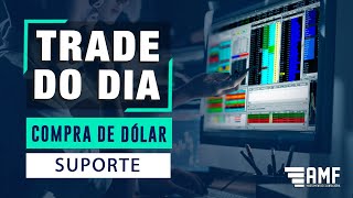 TRADE DO DIA - COMPRA DÓLAR FUTURO - SUPORTE - 16/05/2022 - DOLM22/WDOM22