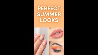 Summer Combos You Need To Try! ☀️ | Summer Makeup Look 2021 #shorts