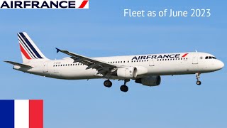 Air France Fleet as of June 2023