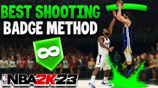 BEST SHOOTING & PLAYMAKING BADGE METHOD + MAMBA MENTALITY 😱 #nba2k #2kcommunity #2kglitch #shorts