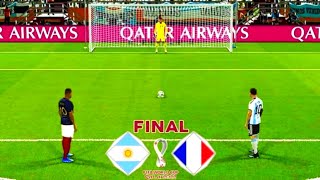 Argentina Vs France Full Penalty Shootout 2022 WC Final