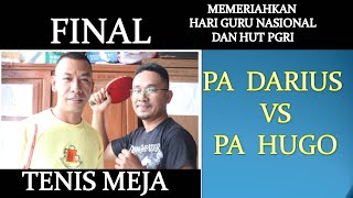 FINAL TENIS PUTRA (PA DARIUS VS PA HUGO) SMPN 1 LANGKE REMBONG