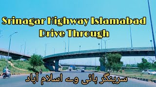 Srinagar Highway Islamabad Drive From Zero Point  To Bahria Town