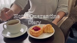 october2021 hotel quarantine diary: ⛅️ eat-coffee-tea-repeat☁️ #silentvlog