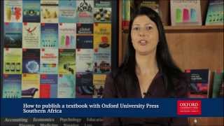 How to publish a textbook with Oxford University Press Southern Africa