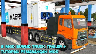 2 Mod Bussid Truck Trailer Terbaru - Bus Simulator Indonesia