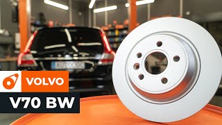 Как заменить задние тормозные диски и тормозные колодки на VOLVO V70 BW [ВИДЕОУРОК AUTODOC]