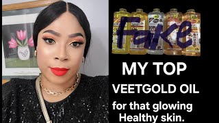 MY TOP VEETGOLD OILS FOR A GLOWING HEALTHY LOOKING SKIN.