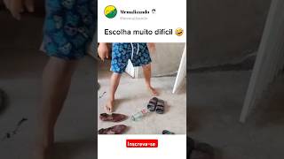 POBRE fazendo ESCOLHAS 🤣 #memes #humor #shorts #engraçado