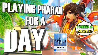 I Spent A Day Playing As Pharah (Overwatch 2 Funny Moments)