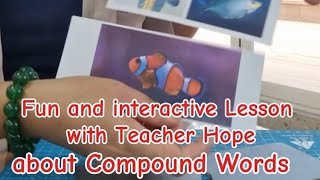 Compound Words Flashcards with a twist with Teacher Hope | Teaching Ideas