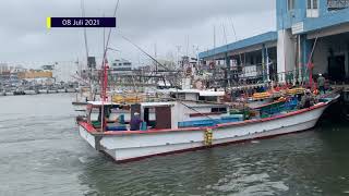 Suasana Terkini Pelabuhan Hallim