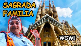 Sagrada Familia Barcelona 🇪🇸  🔥 JAISA ZINDAGI MEIN KUCCH NAHIN DEKHA 😮😮 !!  Ep 3