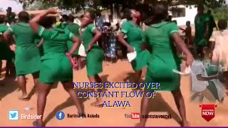 Nurses Excited over Constant flow of Alawa