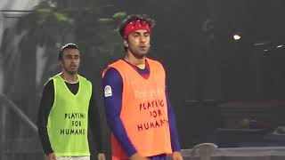 RANBIR KAPOOR,ISHAN KHATTAR & OTHERS PLAY FOOTBALL PRACTICE MATCH 02