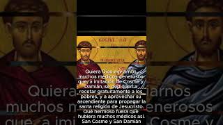 Frases de Santos -  San Cosme y San Damián -  #amor  #frases #fe #santo #frasesdesantos