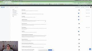 Zoom Settings  In Meeting Advanced