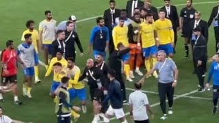 شاهد الفيديو الكامل لمشاجرة لاعبي النصر و العين/تشابك بين لاعبي النصر و العين بدوري ابطال اسيا 😱