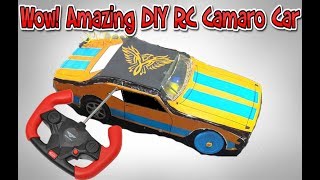 How to Make a Rc Camaro Car at Home - Remote Controlled Car