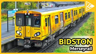 Trains at Bidston (Merseyrail) 27/11/2023