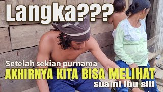 moment langka, pertama kalinya suami ibu siti muncul di layar laki borneo