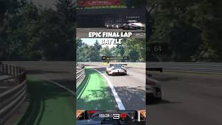 GT7: This Epic Final Lap Battle Ended on a Low…. #gt7 #shorts