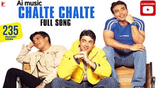 chalte chalte | mohabbatein sahrukh khan, amitabachan, jimmy sergil remake #song