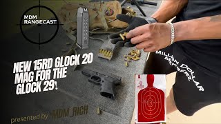 NEW 15rd Glock 20 Mag for the Glock 29❗️#mdm #new #edc #shooting #youtube #glock #gun #subscribe