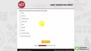 Famous Dave's Guest Satisfaction Survey | 2020