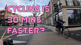 🚲 Can cycling save you half an hour in London? Acton to Barnes by bike