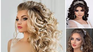 Half Updo Hairstyles For Bridal | Half Updo Hairstyles For Brides | UG Fashion