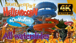 All waterslides Slidepark Aquaventura - Onslide [4K]