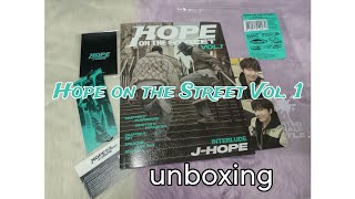 HOPE ON THE STREET VOL. 1 | Unboxing