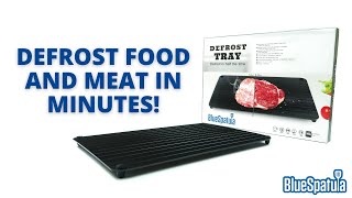 Blue Spatula Defrosty - Defrosting Tray: The best way to thaw meat quickly!