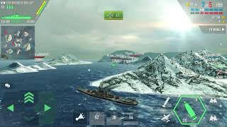 Battle of warships- USS Missouri Fast battle